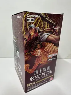 One Piece Box OP02 OP2 Jap PARAMOUNT WAR TCG Sealed - Image 1