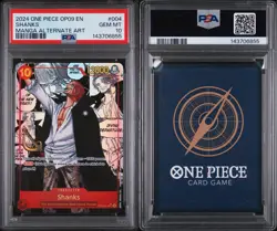 One Piece 2024 Shanks OP09-004 Manga e Buggy OP09-051 Manga PSA 10 Inglese - Image 3