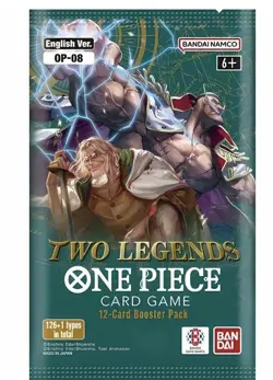 One Piece tcg Op08 Two Legends sealed Booster Pack - Image 1