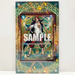 ONE PIECE TCG EXTENDED ART CASE SHANKS SP ST16-004 SR A FIST OF DIVINE SPEED CCG - Image 3