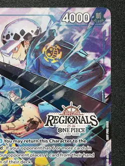 CARD ONE PIECE TCG - Trafalgar Law OP07-047 Alternate Art NEAR MINT English - Image 3