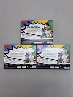 3x Pokemon Erhabene Helden Erste Partner Deluxe-Pin-Kollektion Deutsch - NEU - - Image 5