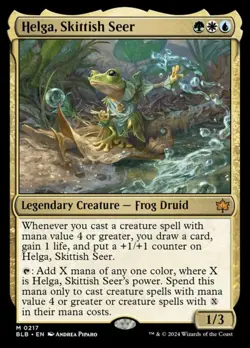 Helga, Skittish Seer (217) - Image 1