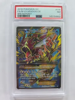 M Gyarados EX Full Art Holo Card 115/122 Breakpoint - Image 1
