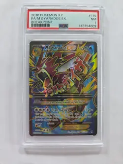 M Gyarados EX Full Art Holo Card 115/122 Breakpoint - Image 5