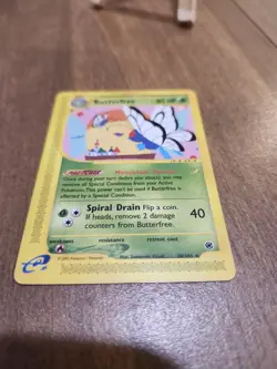 Butterfree 38/165 Expedition Regular Pokemon TCG Card - Image 3