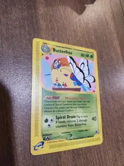 Butterfree 38/165 Expedition Regular Pokemon TCG Card - Image 4