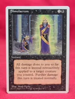 Simulacrum Alternate 4th Edition, Magic The Gathering MTG 1995 - NM - Image 1