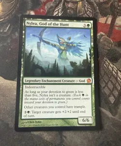 Nylea, God of the Hunt Theros Moderately Played - Image 1