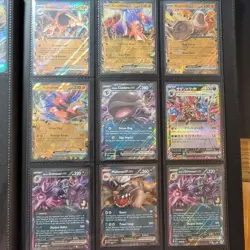 Pokemon ex 9-Card Lot Golem Koraidon Regirock Clodsire Dark + Fighting Theme - Image 1