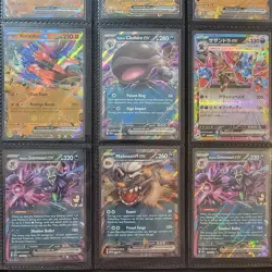 Pokemon ex 9-Card Lot Golem Koraidon Regirock Clodsire Dark + Fighting Theme - Image 3