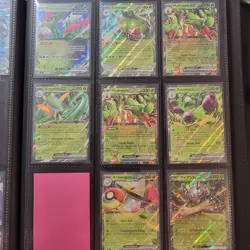 Pokemon TCG English Holo ex 8-Card Lot Iron Leaves Yanmega Grass Theme - Image 1