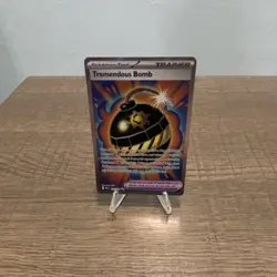 Tremendous Bomb 113/084 Full Art UR Pitch Black Pokemon TCG NM - Image 2