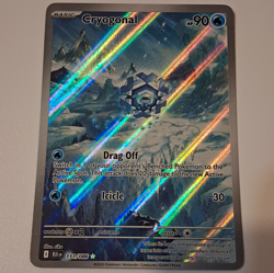The Pokemon Company Cryogonal 111/086 Sv: Black Bolt Illustration Rare Holo EN - Image 1