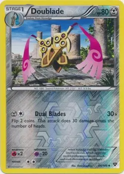 Pokemon - Doublade - 84/146 - Uncommon - Reverse Holo - XY - Base Set - NM - Image 1