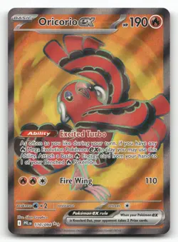Oricorio ex 110/094 Phantasmal Flames Pokemon Holo NM Ultra Rare - Image 1