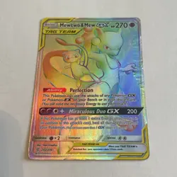Mewtwo & Mew GX TAG TEAM Promo Holo SM191 (SM) - Image 1