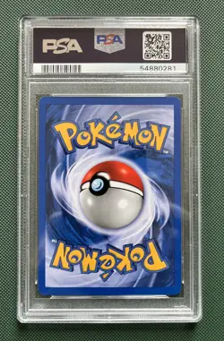 SWIRL 2000 POKEMON NEO GENESIS #5 FERALIGATR-HOLO PSA 8 - Image 3