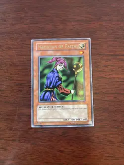 Yugioh Magician of Faith Rare MRD-036 Metal Raiders Unlimited - Image 1
