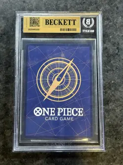 One Piece 2026 Tin Promo Vol.2 Monkey D. Luffy P-075 Foil BGS 10 - Image 2