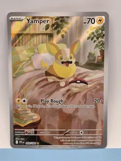 Yamper 099/094 - Illustration Rare - Phantasmal Flames - Pokemon TCG - Image 1