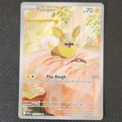 Pokemon TCG Phantasmal Flames Illustration Rare Yamper #099/094 - Image 1