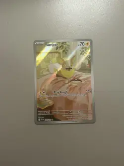 Pokemon TCG Yamper 099/094 Illustration Rare Phantasmal Flames NM/M - Image 2