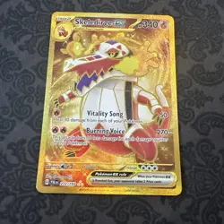 Pokemon Skeledirge EX TCG Holo Card 272/193 Sv02: Paldea Evolved - Image 1