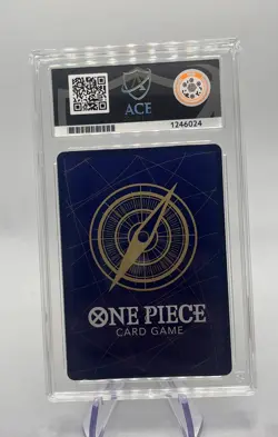 One Piece: Monkey D Luffy OP13-118 SEC Alt Art (ACE 10) Perfect Subgrades - Image 2