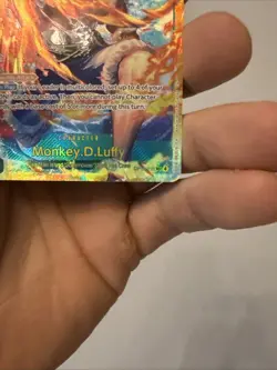 Monkey D. Luffy OP13-118 SEC Carrying On His Will One Piece TCG Secret English - Image 2