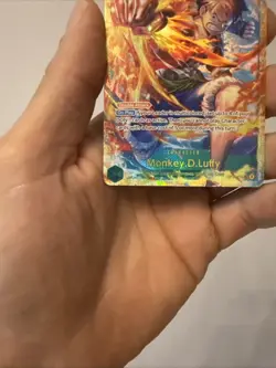 Monkey D. Luffy OP13-118 SEC Carrying On His Will One Piece TCG Secret English - Image 3