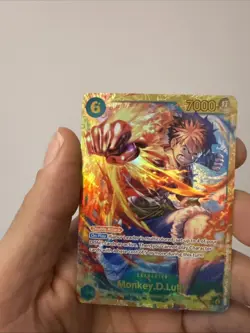 Monkey D. Luffy OP13-118 SEC Carrying On His Will One Piece TCG Secret English - Image 4