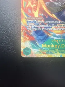 Monkey D Luffy OP13-118 Sec English One piece Tcg Mint - Image 2