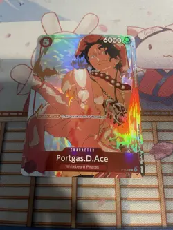 Portgas.D.Ace (Gift Collection 2023) P-028 One Piece Promotion Cards Foil - Image 1