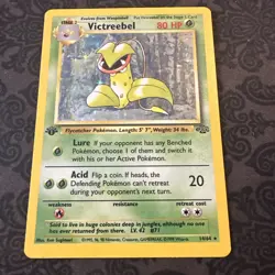 VICTREEBEL 14/64 1st Edition Jungle Rare Pokemon Card - Image 1