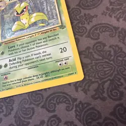 VICTREEBEL 14/64 1st Edition Jungle Rare Pokemon Card - Image 3