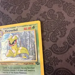 VICTREEBEL 14/64 1st Edition Jungle Rare Pokemon Card - Image 4