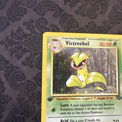 VICTREEBEL 14/64 1st Edition Jungle Rare Pokemon Card - Image 5
