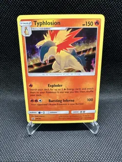 Pokemon Typhlosion SM185 Holo Black Star Promo 2019 TCG Card English - Image 1