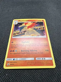 Pokemon Typhlosion SM185 Holo Black Star Promo 2019 TCG Card English - Image 4