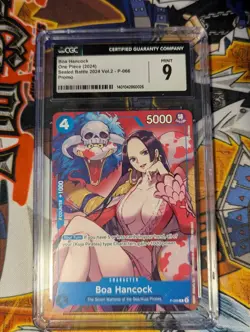 CGC 9 - Boa Hancock - P-066 (Sealed Battle 2024 Vol.2) Promo - One Piece TCG #6 - Image 1