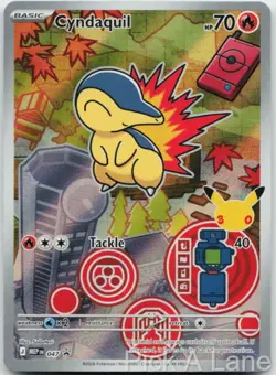 Cyndaquil 047 Promo ME: Mega Evolution Promo Pokemon Holo Near Mint - Image 1
