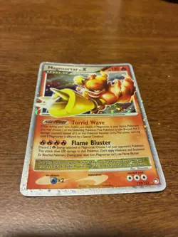 Pokemon Company Pokemon TCG Magmortar LV.X 123/123 Holo Ultra Rare EN 2007 HP130 - Image 1
