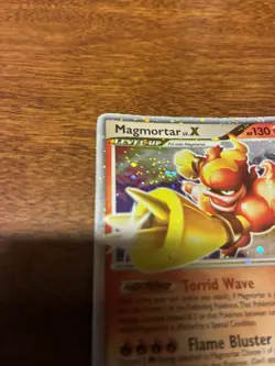 Pokemon Company Pokemon TCG Magmortar LV.X 123/123 Holo Ultra Rare EN 2007 HP130 - Image 2