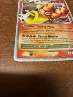 Pokemon Company Pokemon TCG Magmortar LV.X 123/123 Holo Ultra Rare EN 2007 HP130 - Image 5