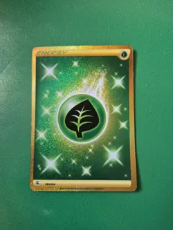Pokemon TCG Grass Energy 283/264 Fusion Strike Secret Gold Holo MP - Image 1