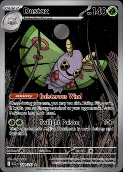 Dustox 220/217 NM/M Illustration Rare Ascended Heroes Pokemon Holo - Image 1