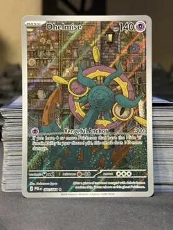 Dhelmise 091/084 Pokemon Me05: Pitch Black Illustration Rare NM - Image 1