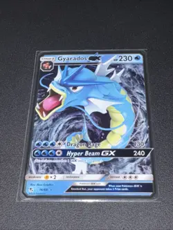 Pokemon TCG Gyarados GX - 16/68, Hidden Fates, Ultra Rare, NM Condition - Image 1