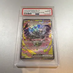 Pokemon PSA 10 Cornerstone Mask Ogerpon ex Prismatic Evolutions SIR Eng 160/131 - Image 1